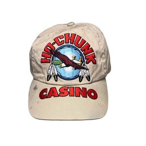 Vintage casino adjustable hat